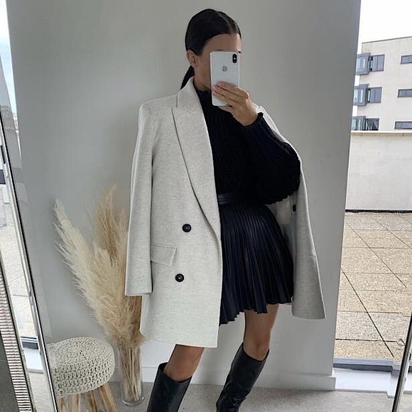 Zara Jackets & Blazers - ZARA DOUBLE BREASTED COAT